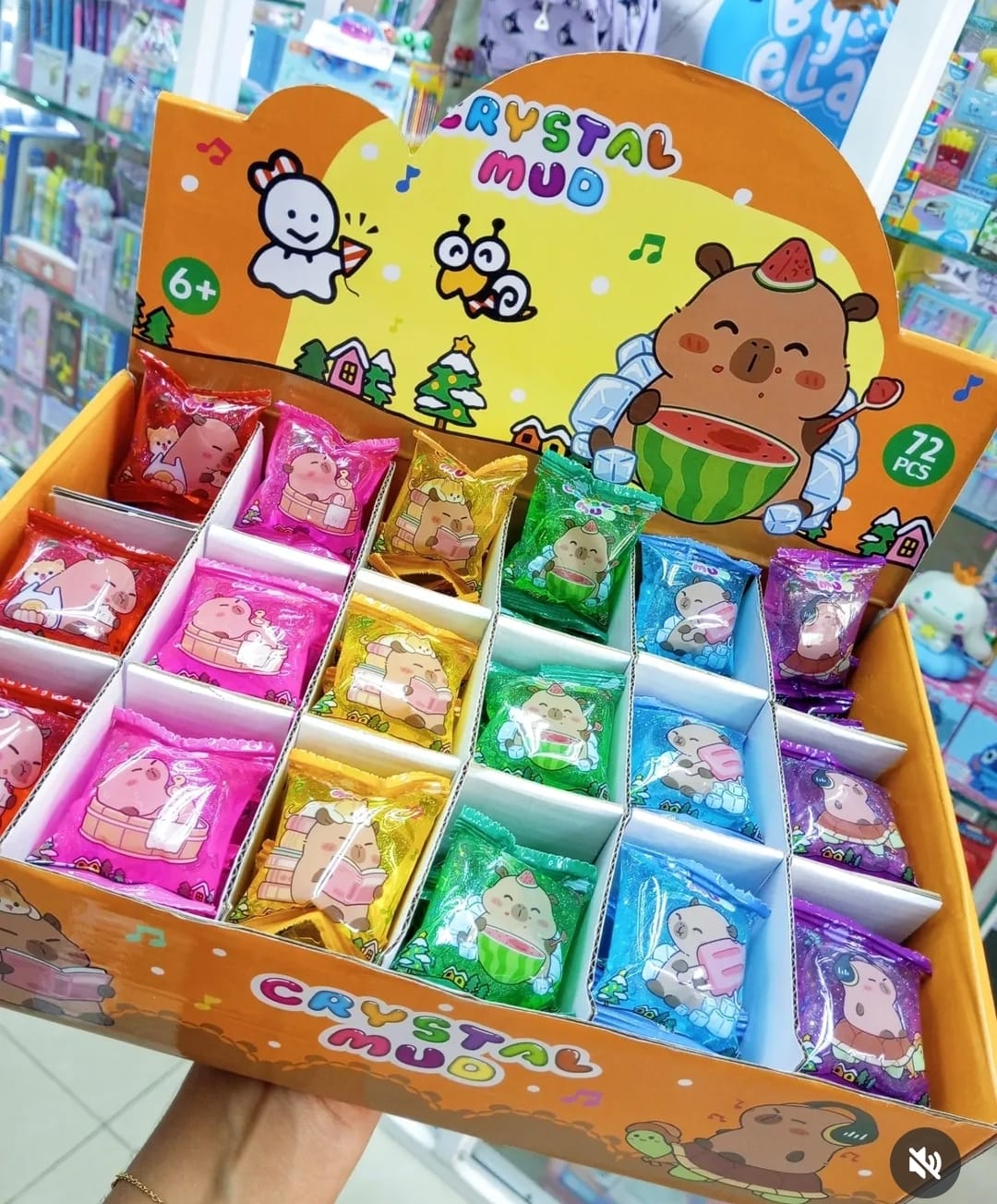 Slime Capibara Pack X12 Souvenirs Sorpresitas
