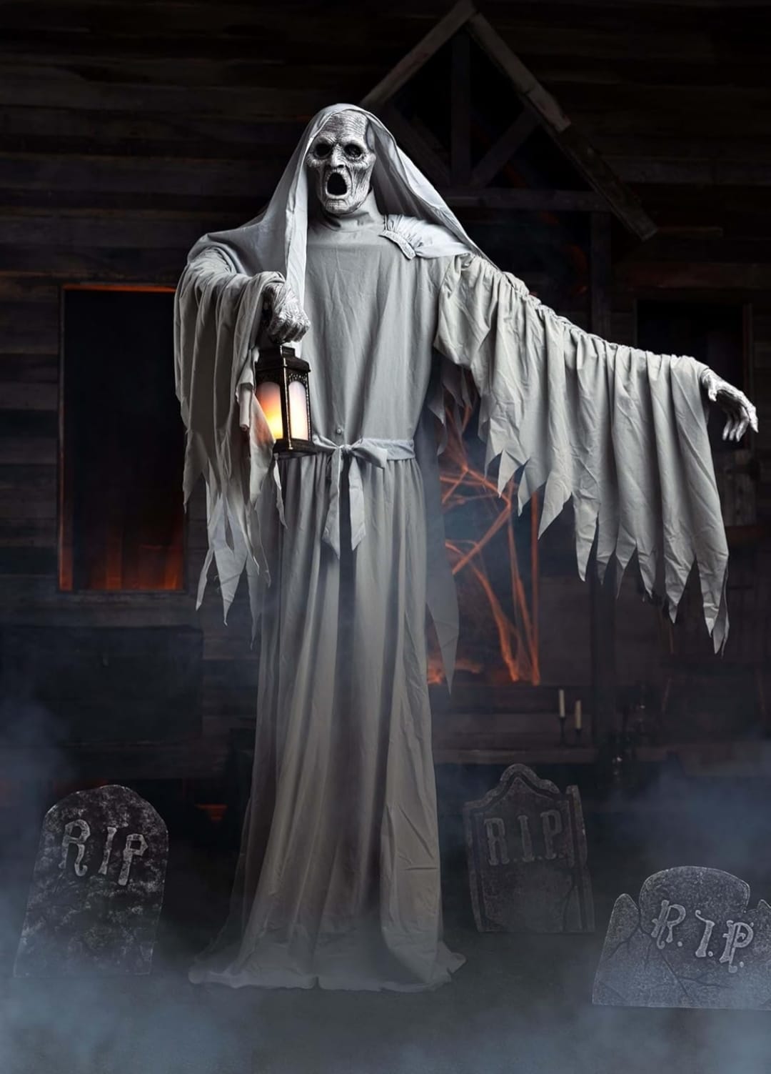 Figura Monje Muerto 2.15mts Decoracion Halloween