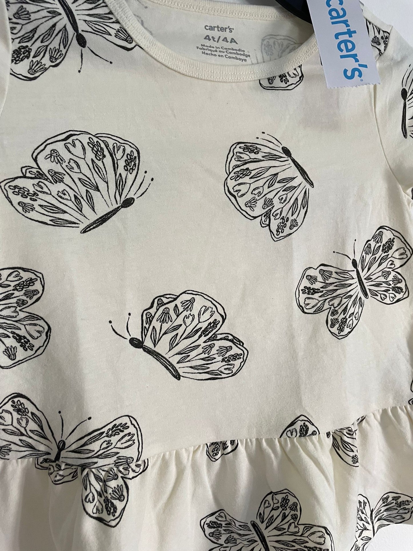 Remera manga corta Carters talle 4