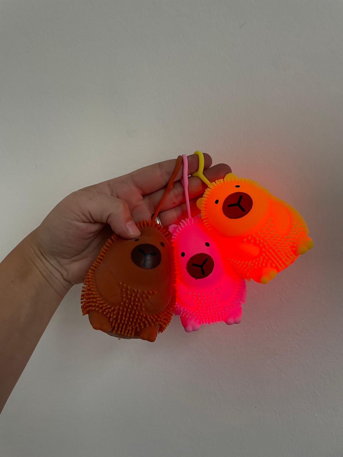 Squishy Capibara Con Luz Amansaloco