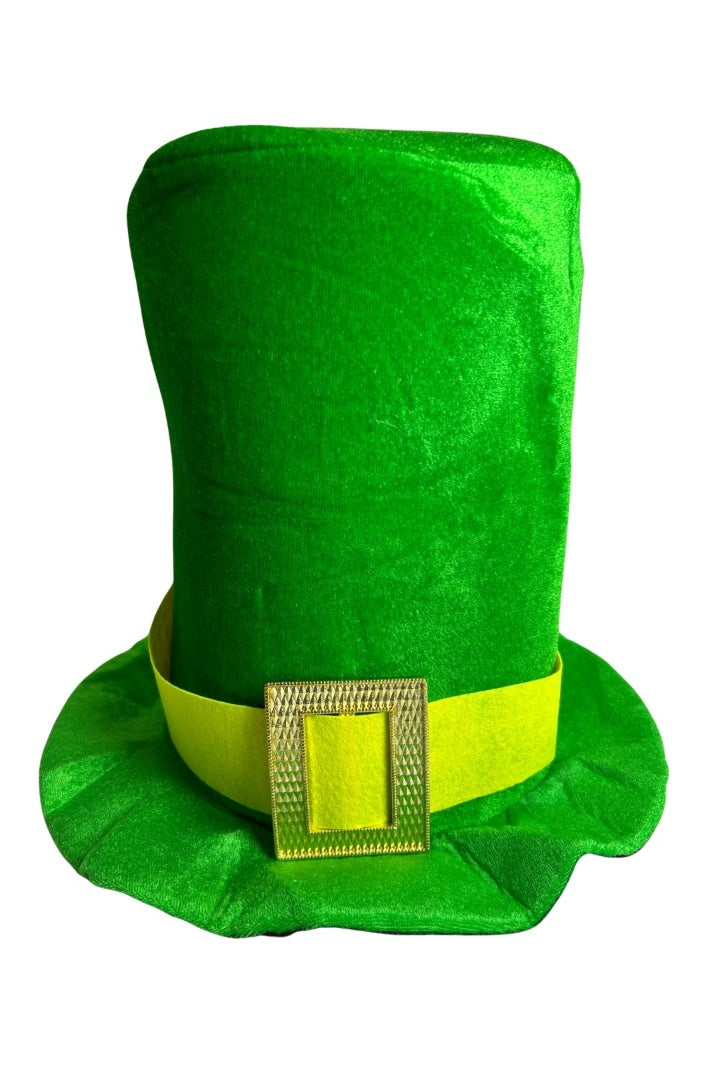 Sombrero Duende Verde Y Hebilla Dorada San Patrick