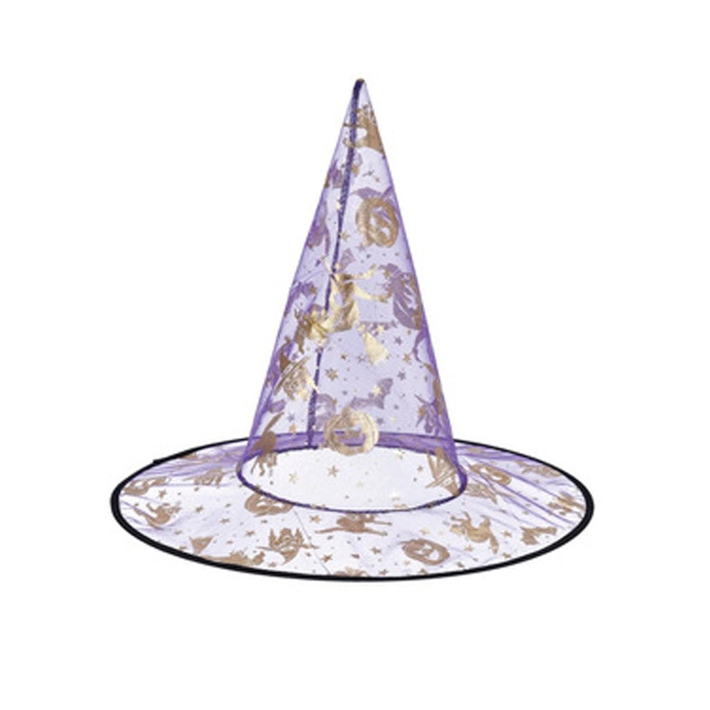 Sombrero De Bruja Para Halloween Accesorio Disfraz