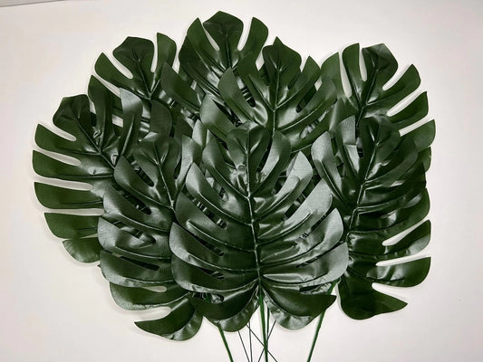 Hojas Artificiales Costilla De Adan Monstera