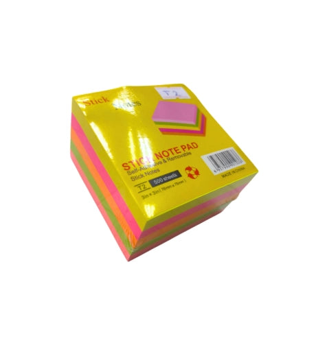 Post It Rectangular Taco Notas Adhesivas X300