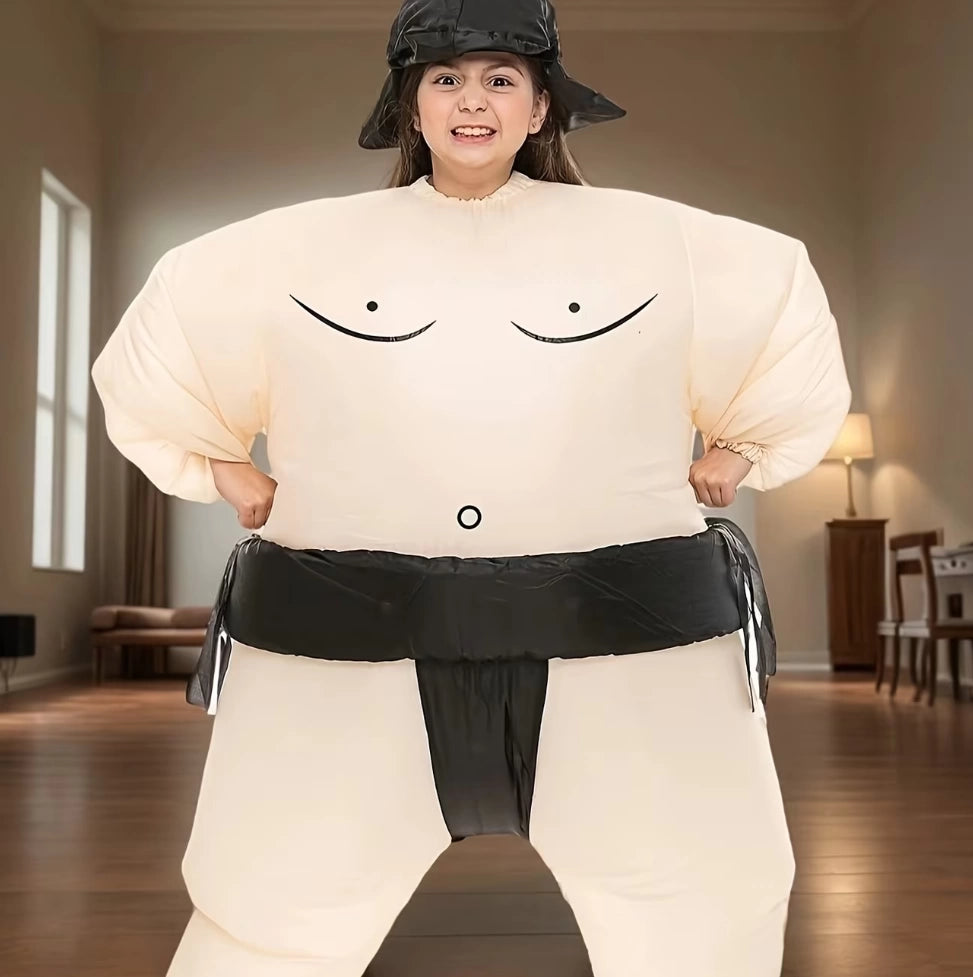 Disfraz Inflable Sumo Infantil Con Sombrero