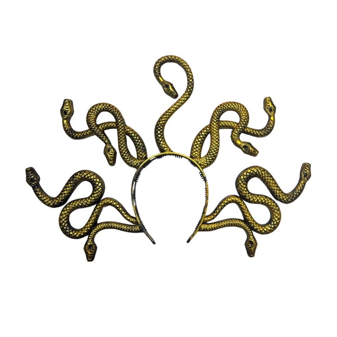 Vincha Medusa Para Disfraz Accesorio Cotillón