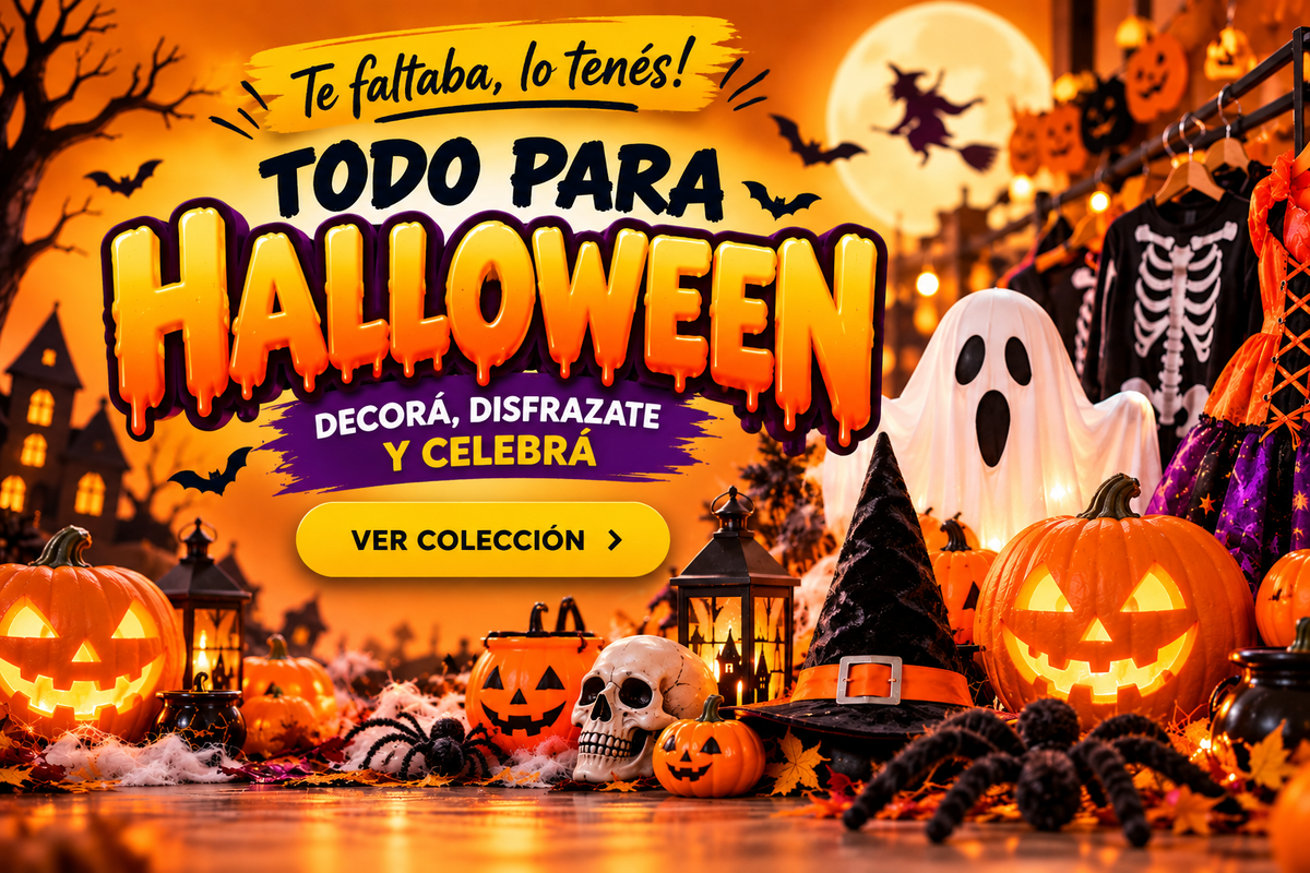 Halloween - disfraces, decoración y cotillón | Lo Que Te Faltaba UY
