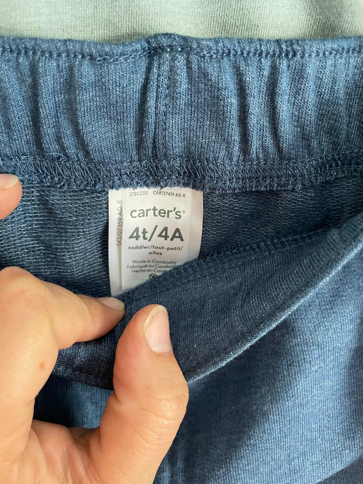 Conjunto Remera Y Pantalon Carters talle 4