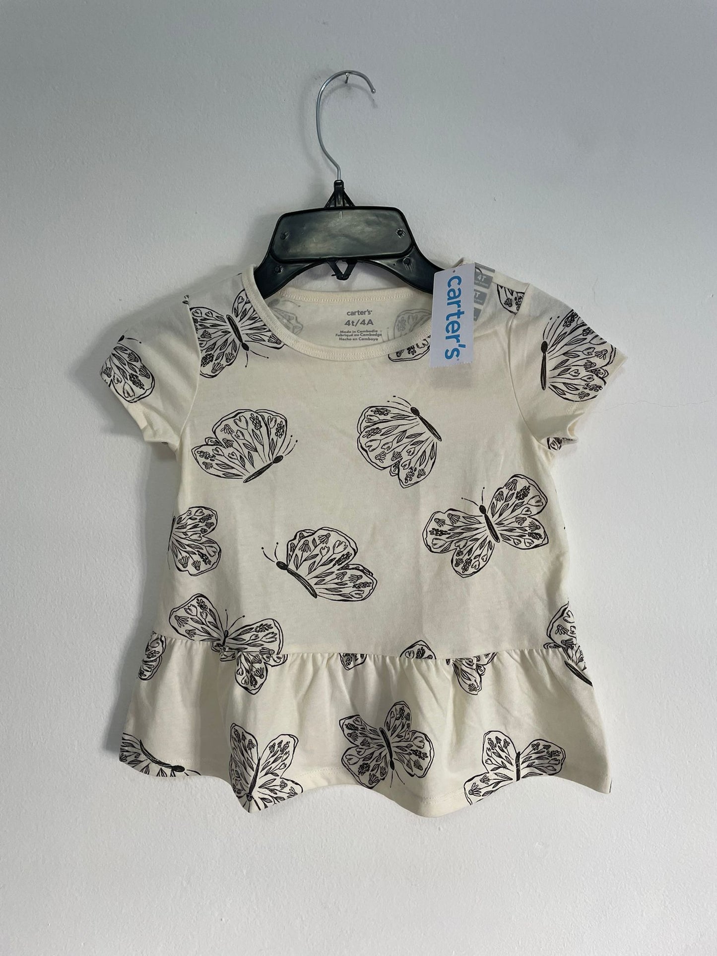 Remera manga corta Carters talle 4