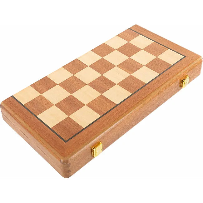 Juego De Ajedrez Profesional Magnético En Madera