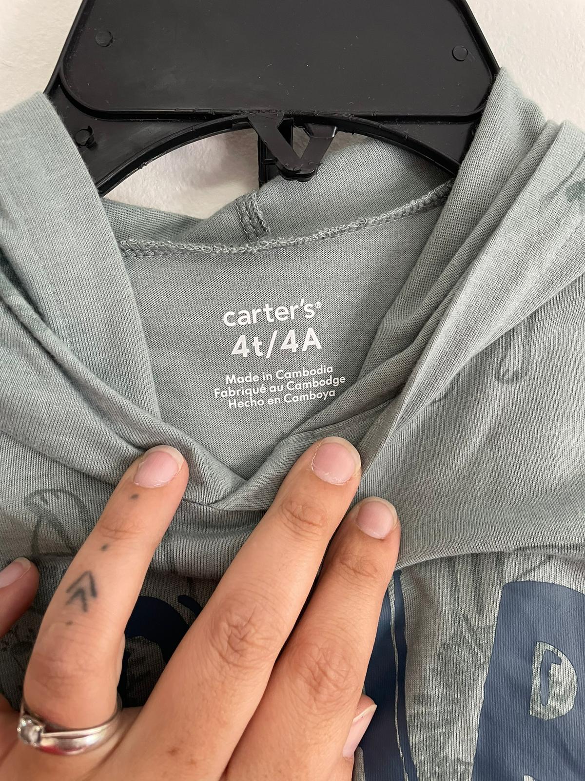 Conjunto Remera Y Pantalon Carters talle 4