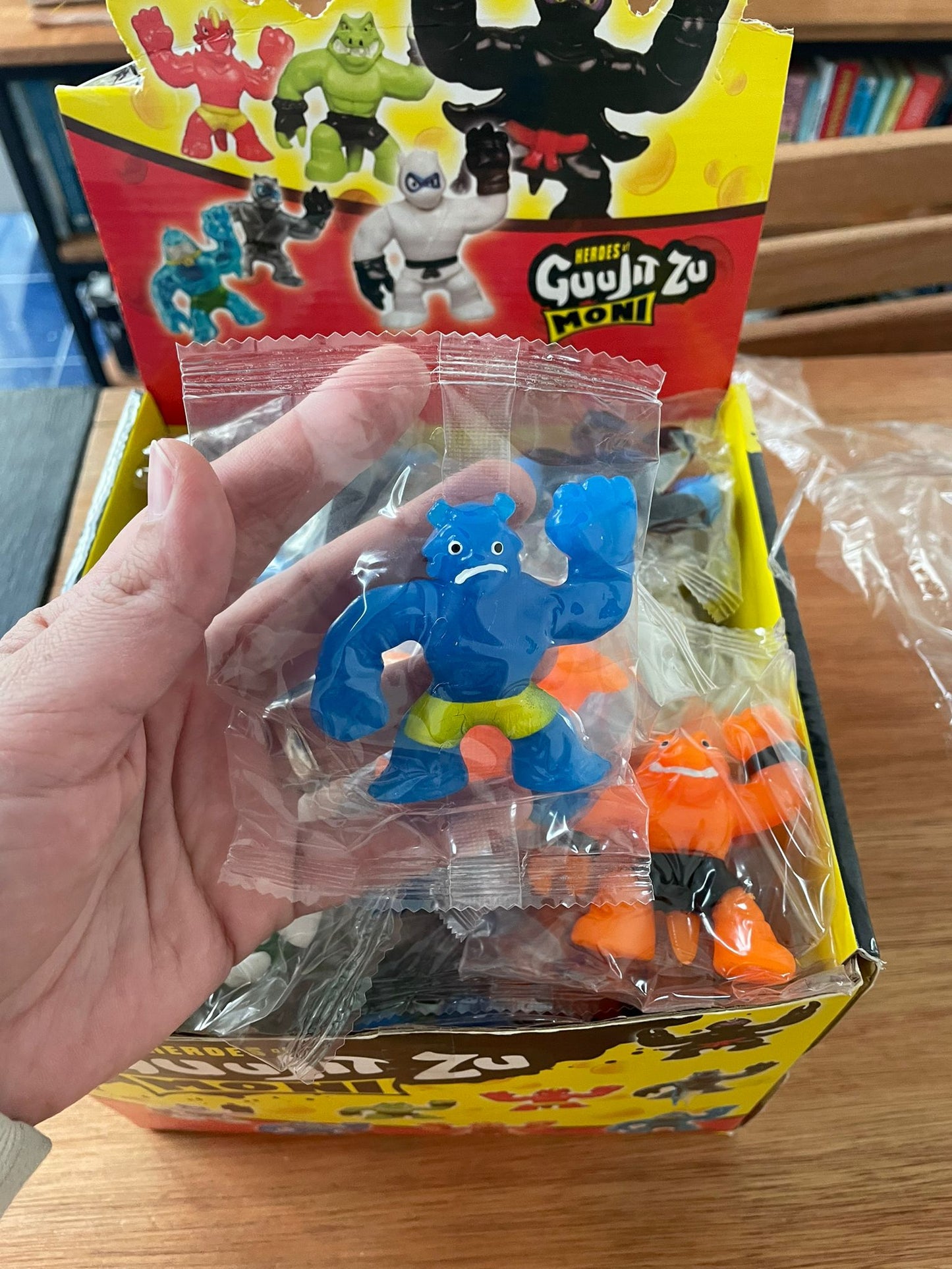 Squishy Heroes Of Goo Jit Zu Minis 7cm Pack X6