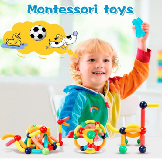 Juego Magnético 26pcs Coloridas Construcción Formas