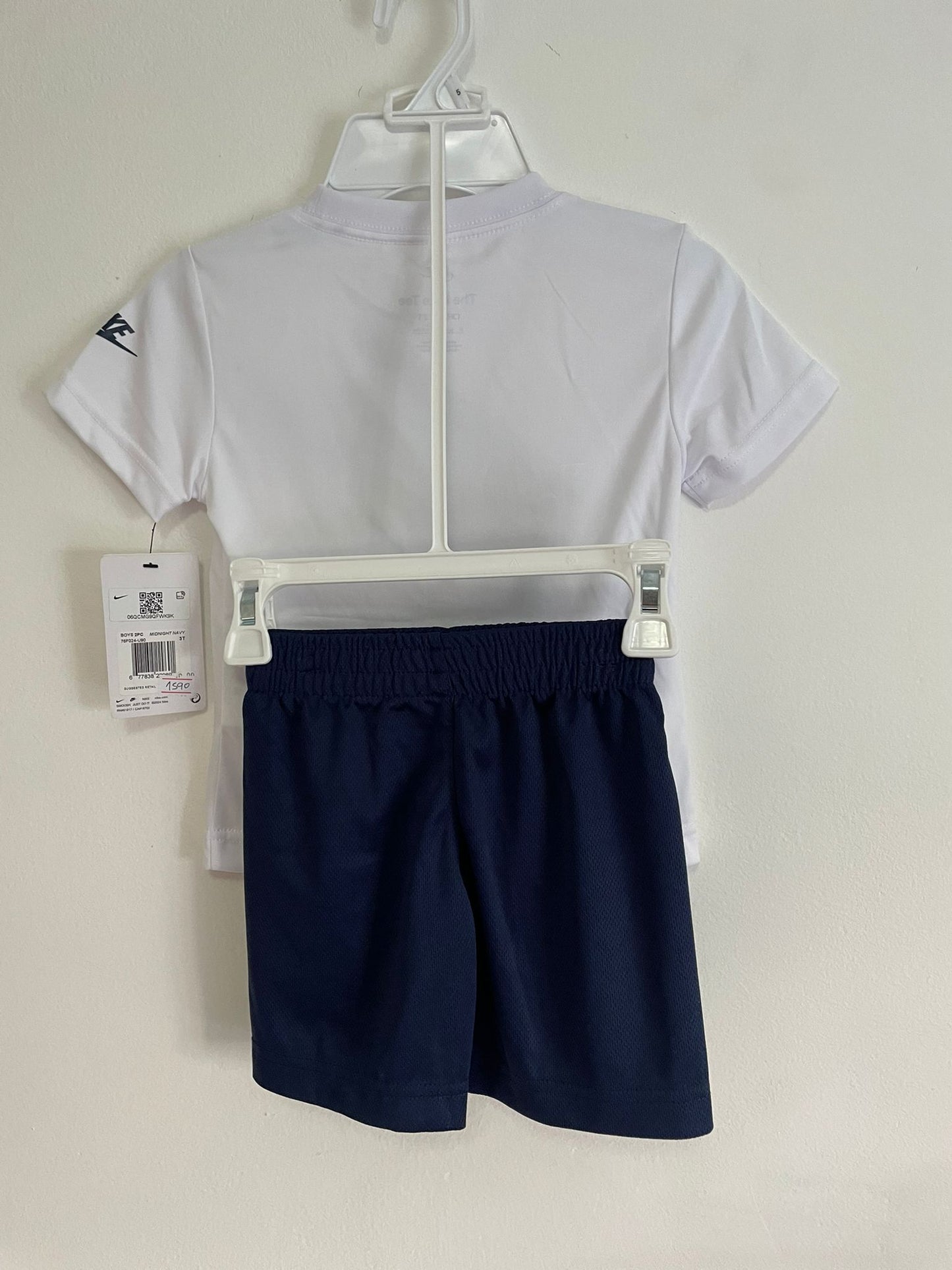 Conjunto Remera Y Short Nike Talle 3