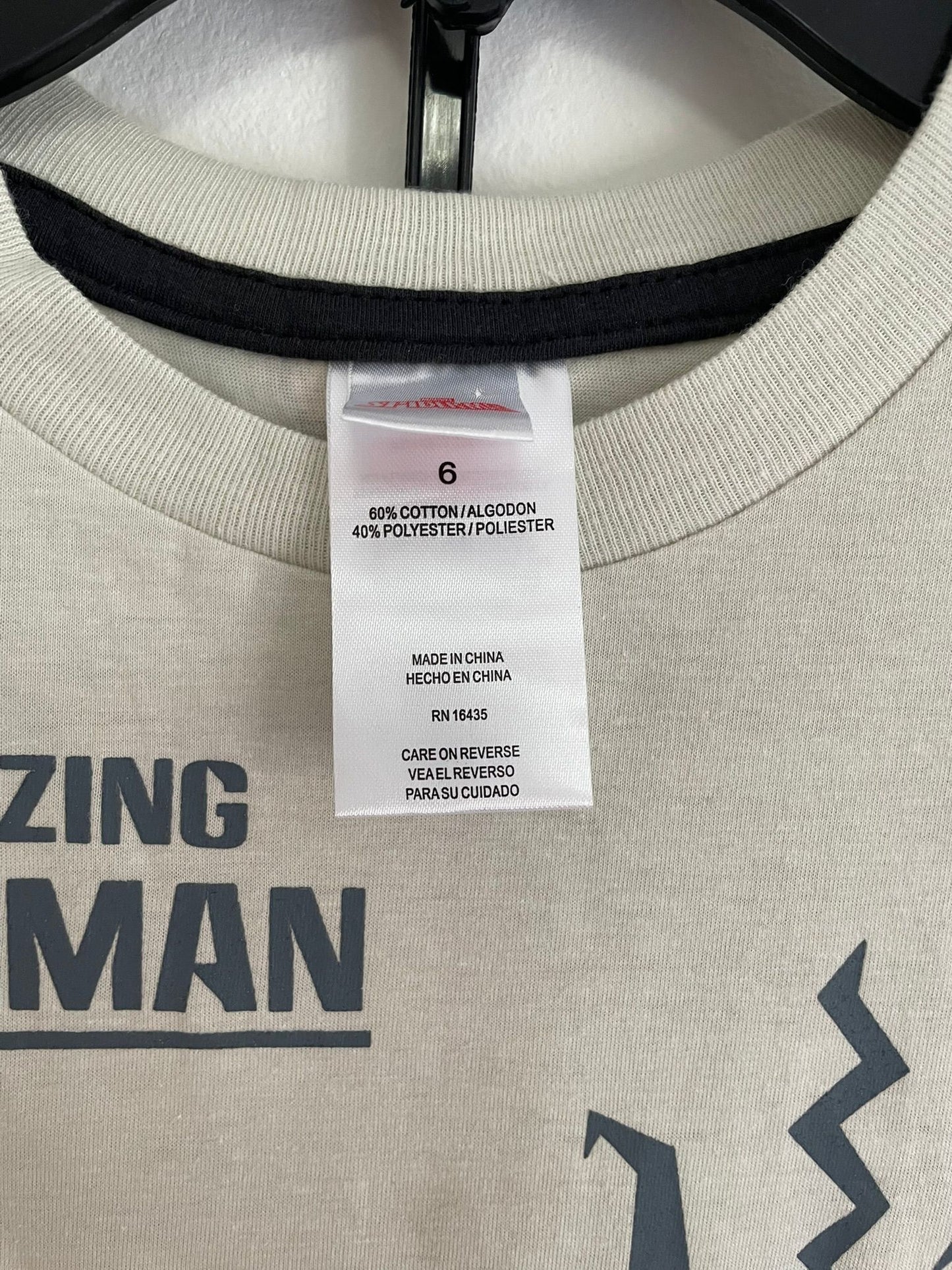 Conjunto Remera y Short Spiderman talle 6