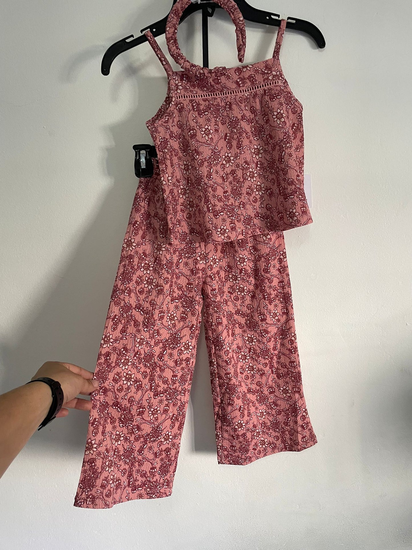 Conjunto Musculosa Pantalon y vincha Talle 4