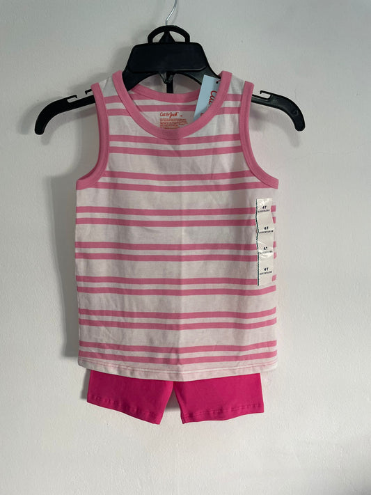 Conjunto Musculosa y Calza Cat&Jack talle 4