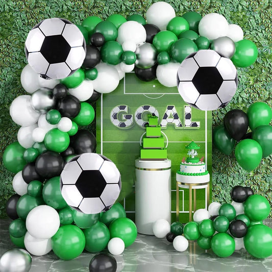 Pack De Globos De Futbol 100pcs Decoracion Cumple