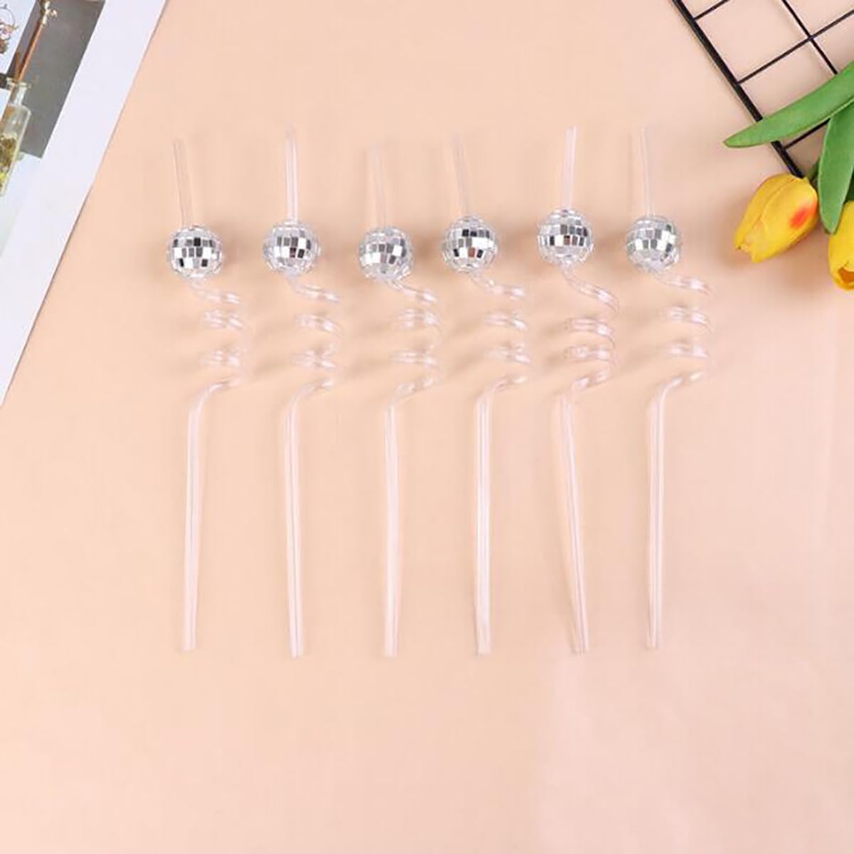 Sorbito Plastico Bola Disco Nostalgia Pack X4