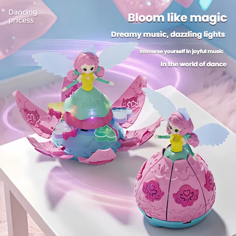 Muñeca Bailarina 360° Con Luz Y Sonido