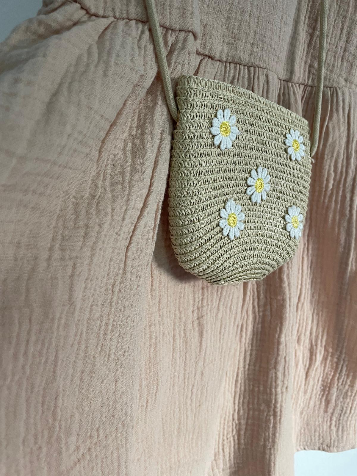 Vestido solera con cartera talle 6