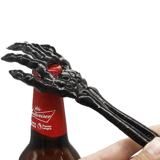 Destapador De Botella Halloween Esqueleto Mano