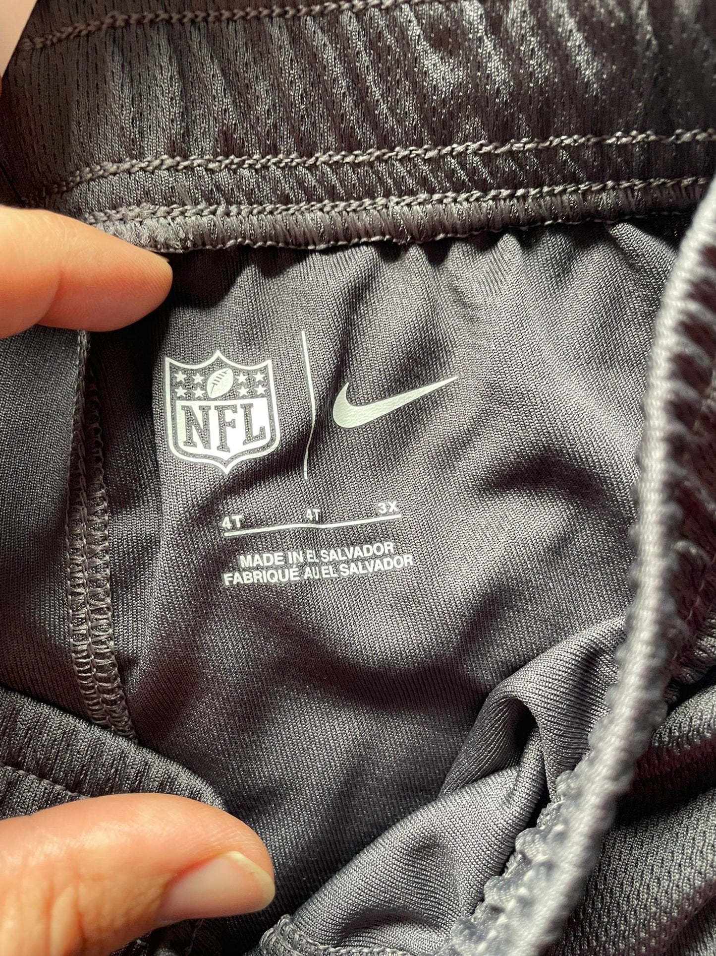 Conjunto Remera Y Short Nike NFL talle 4