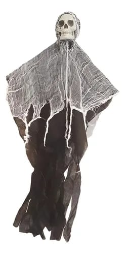 Colgante Calavera Fantasma Deco Halloween 85x60