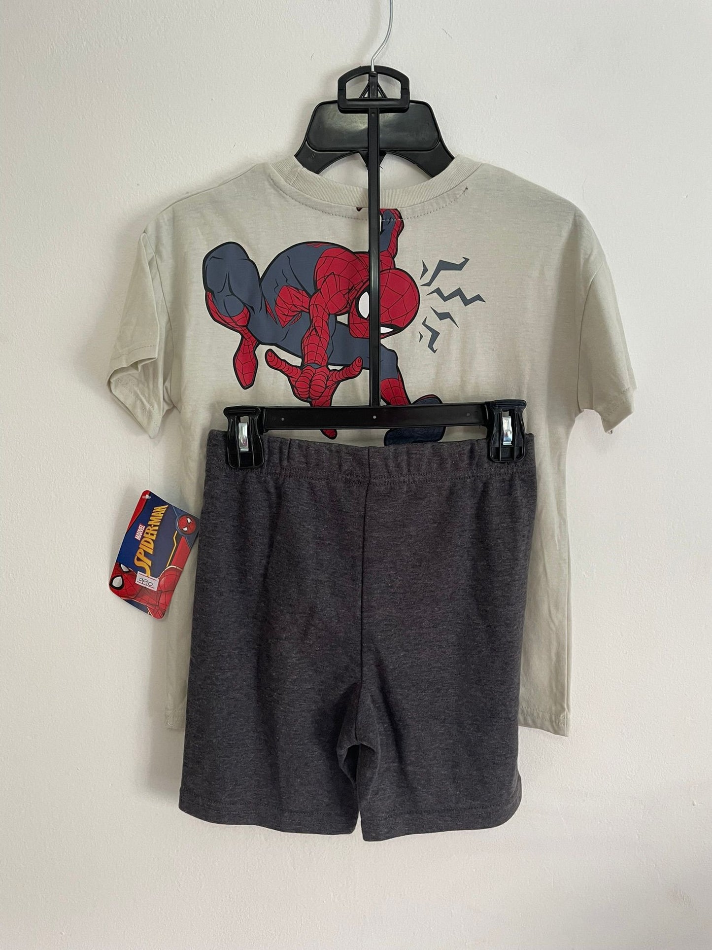 Conjunto Remera y Short Spiderman talle 6