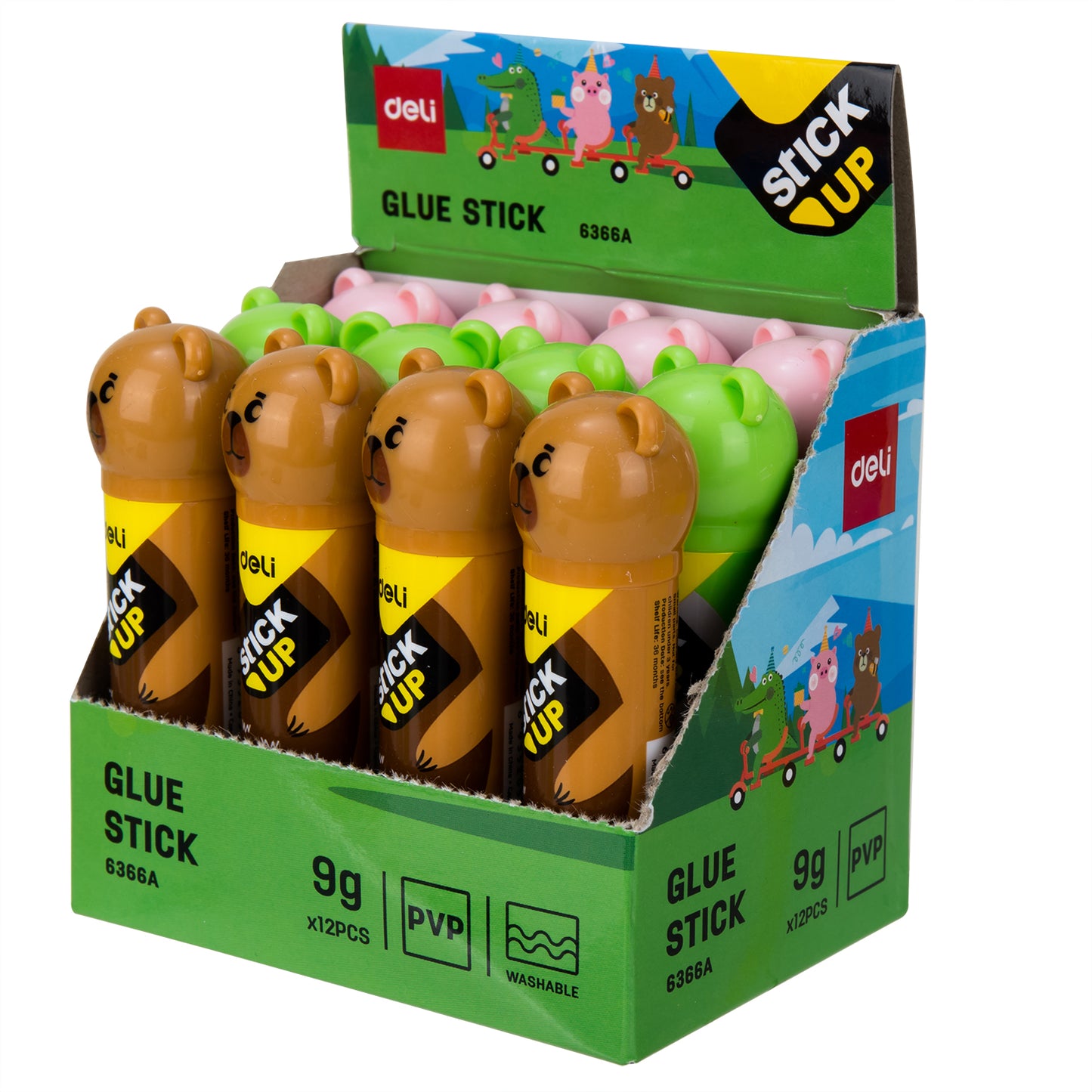 Adhesivo En Barra Deli 9g Animalitos