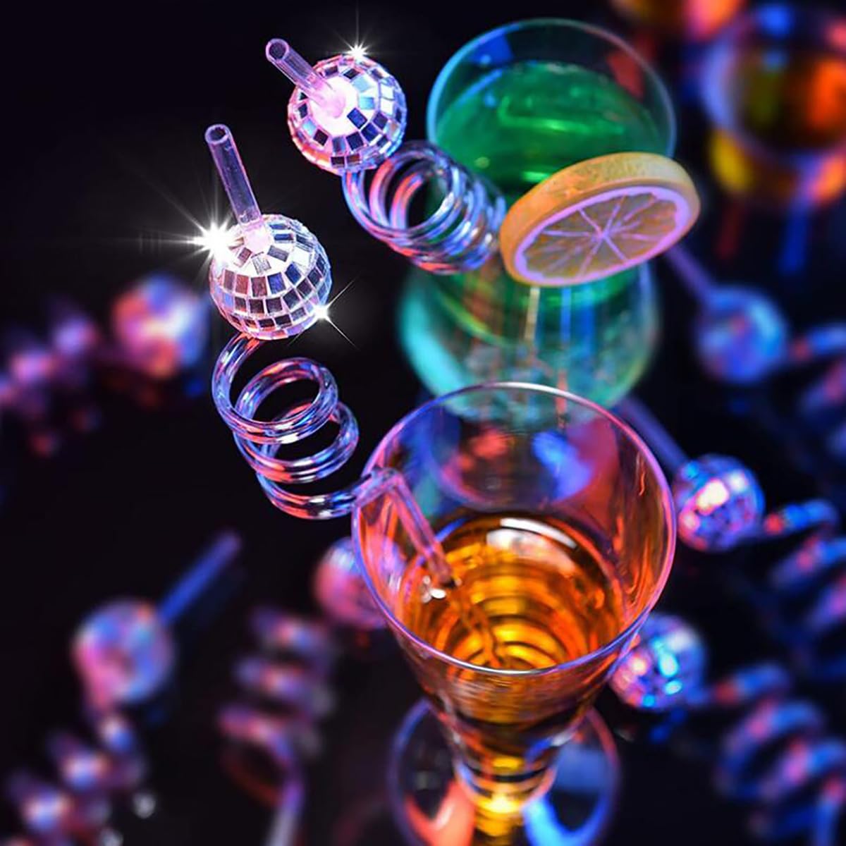 Sorbito Plastico Bola Disco Nostalgia Pack X4