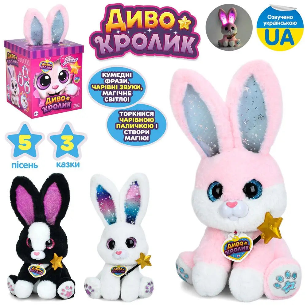 Muñeco Conejo Interactivo Pet Furry Luz Y Sonido