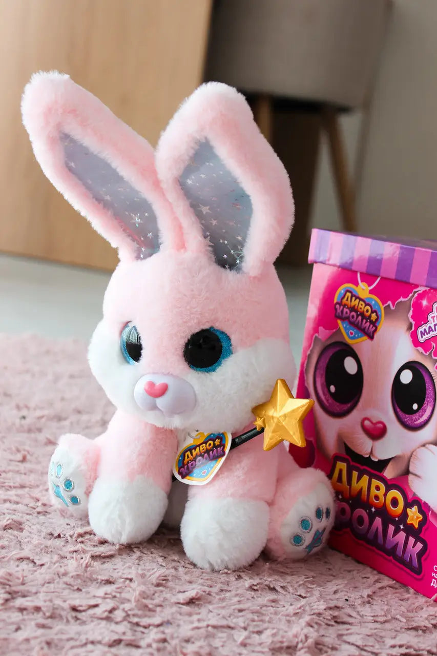 Muñeco Conejo Interactivo Pet Furry Luz Y Sonido