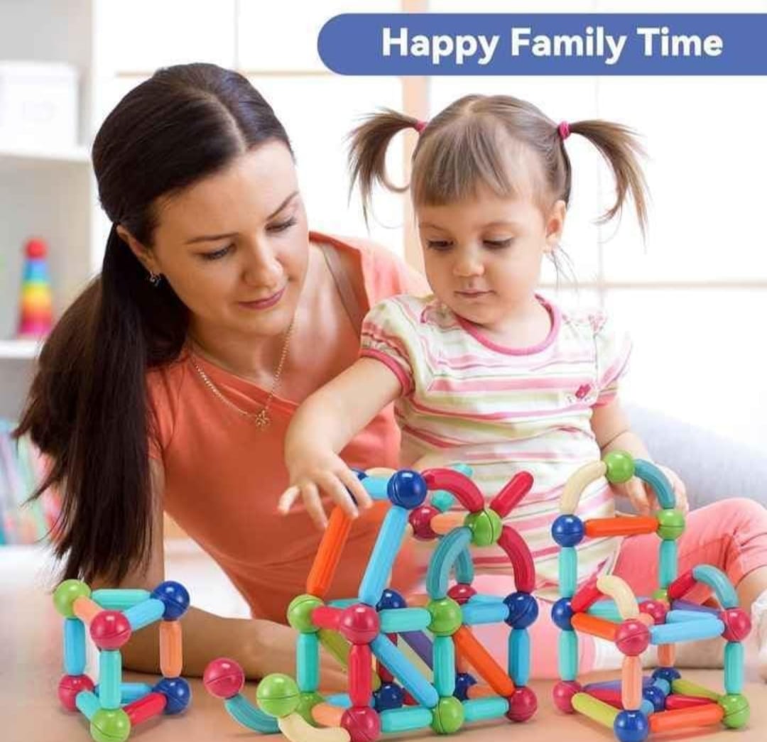 Juego Magnético 38pcs Coloridas Construcción Formas