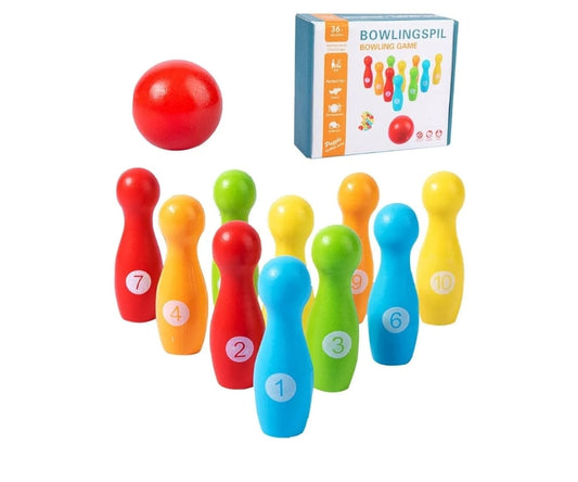 Juegos De Bolos En Madera Montessori