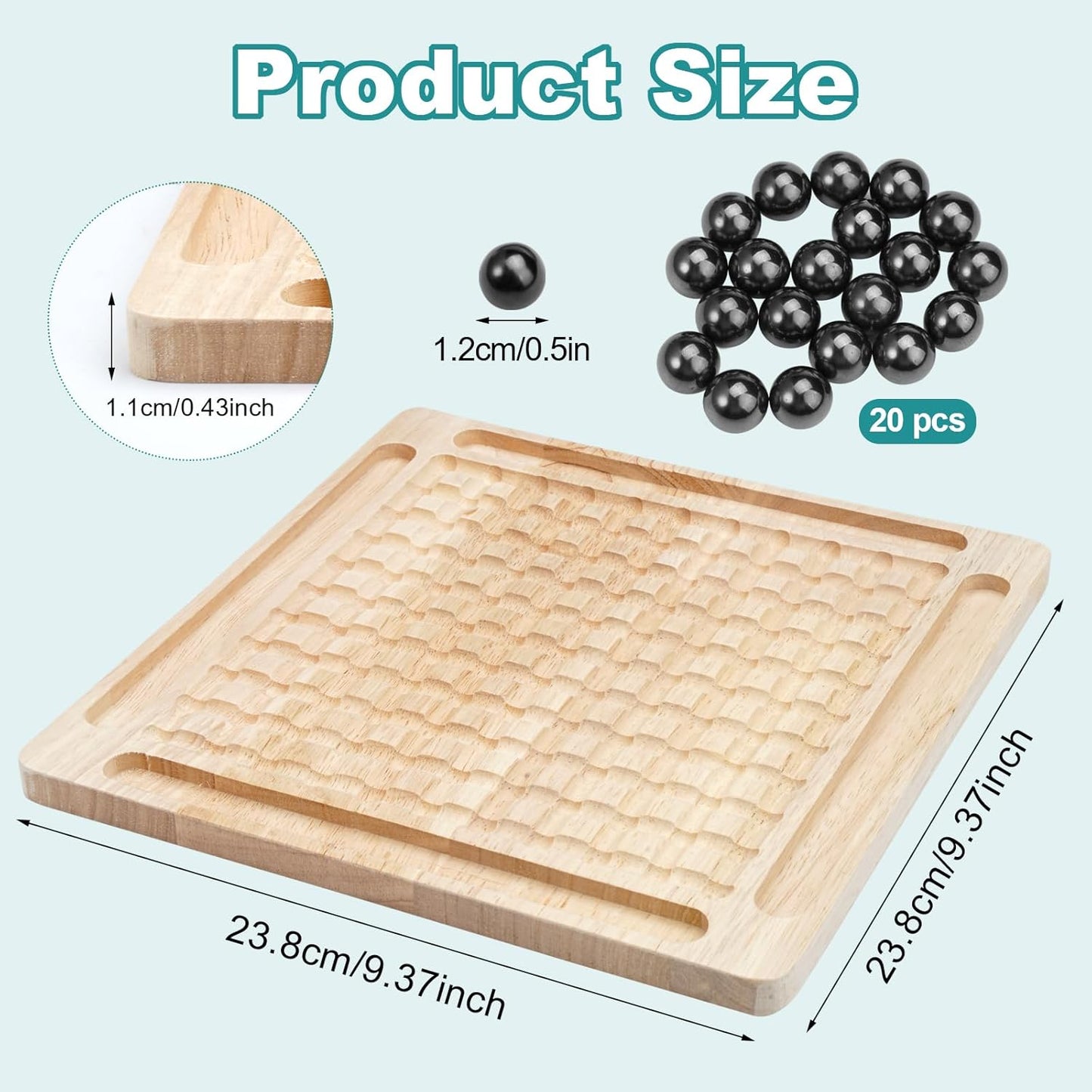 Juego De Ajedrez Magnetico De Madera