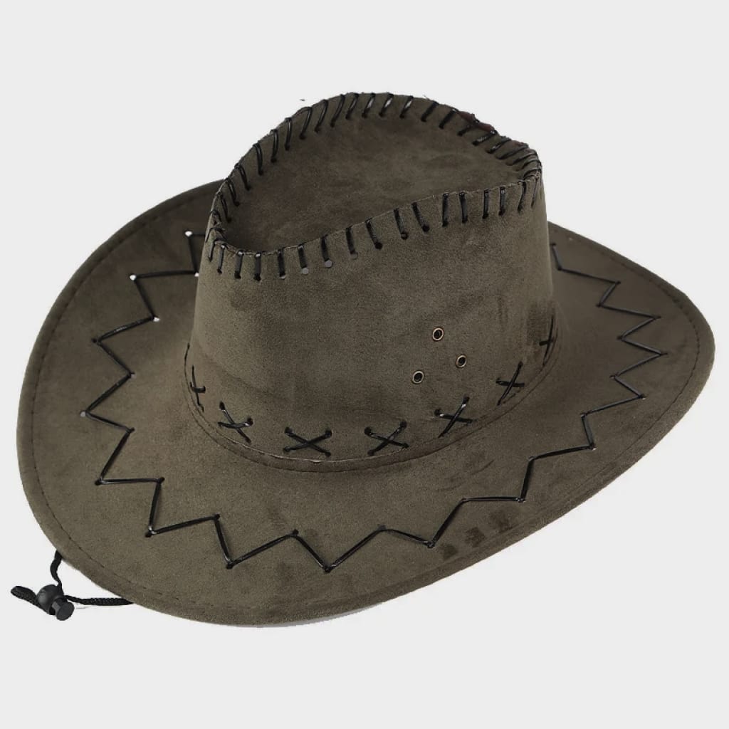 Sombrero Gorro Cowboy Vaquero En Nobuk