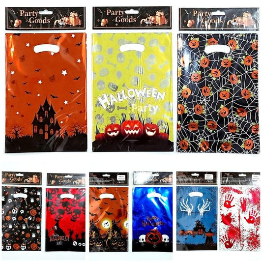 Bolsa Metálizada 21x30 Cm Pack X10 Halloween