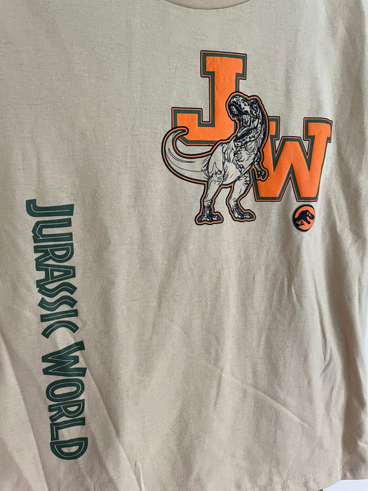Conjunto Remera Y Short Jurassic World talle 6