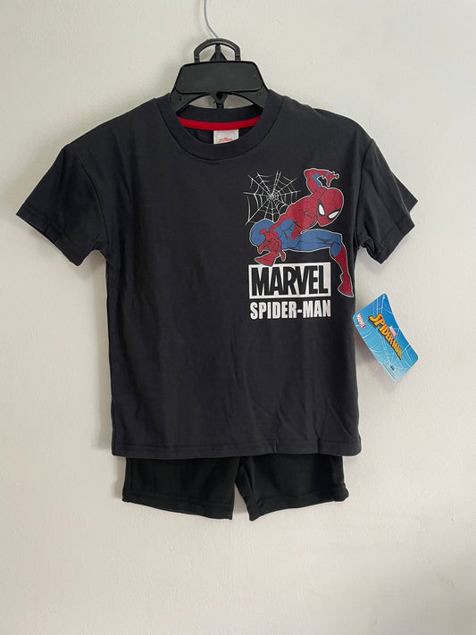 Conjunto Remera y Short Spiderman talle 5