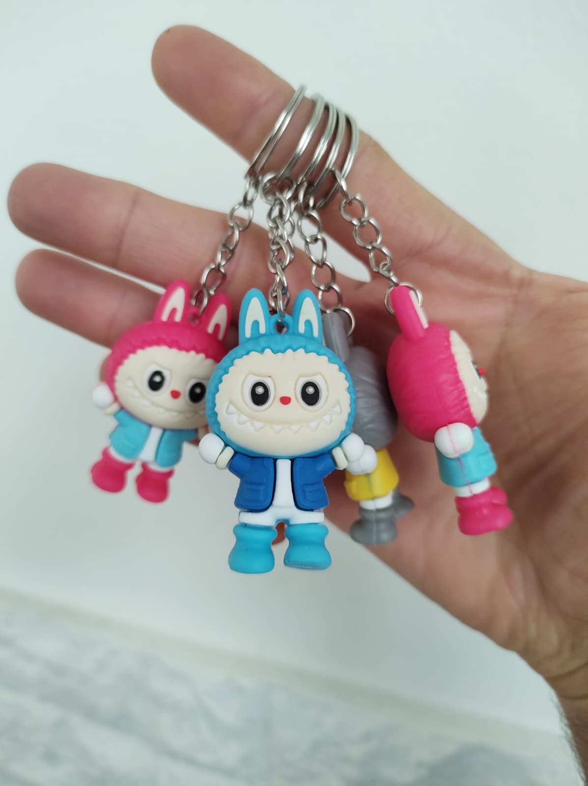Llavero Labubu Pack X12 Sorpresitas Cumpleaños
