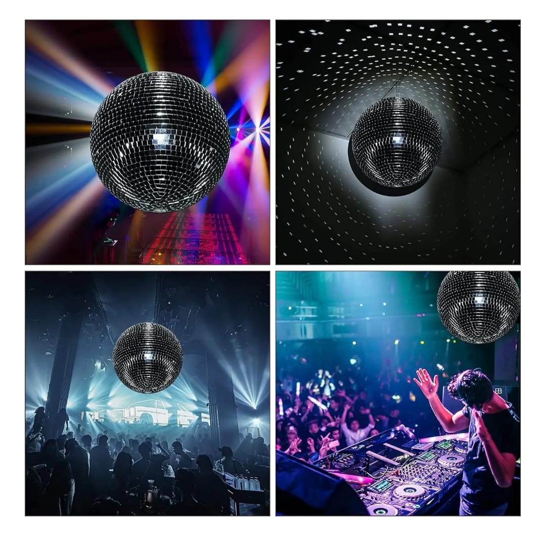 Esfera Espejos Bola De Disco 15cm Fiesta Nostalgia