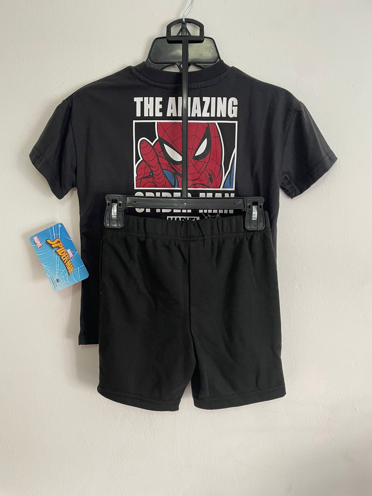 Conjunto Remera y Short Spiderman talle 5