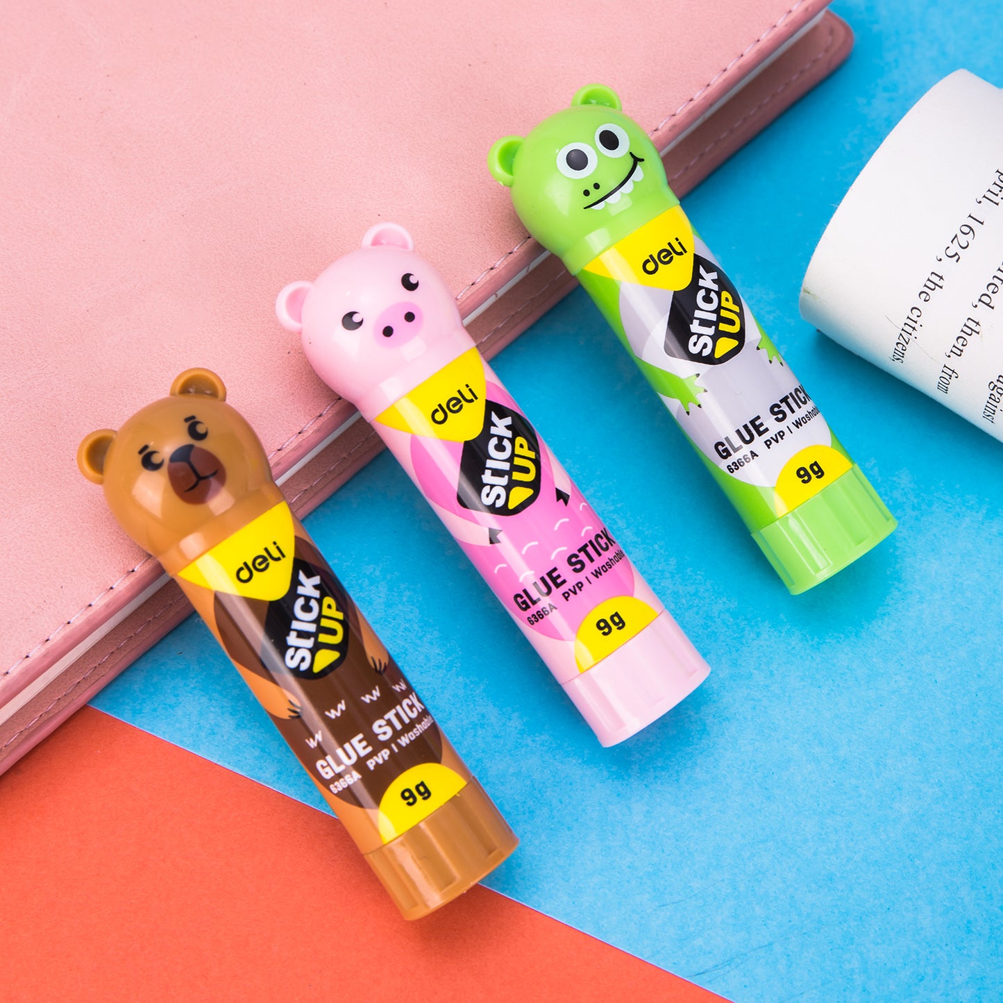 Adhesivo En Barra Deli 9g Animalitos