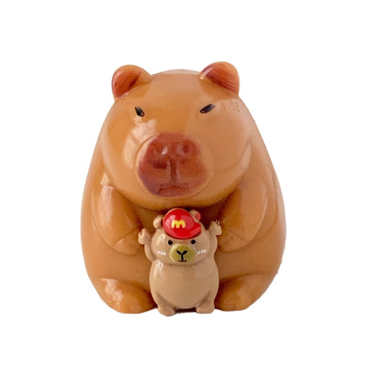 Squishy Capibara Amansaloco Antiestres 6cm