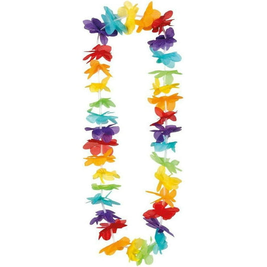 Collar Hawaiano Pack X6 Fiestas Cotillon