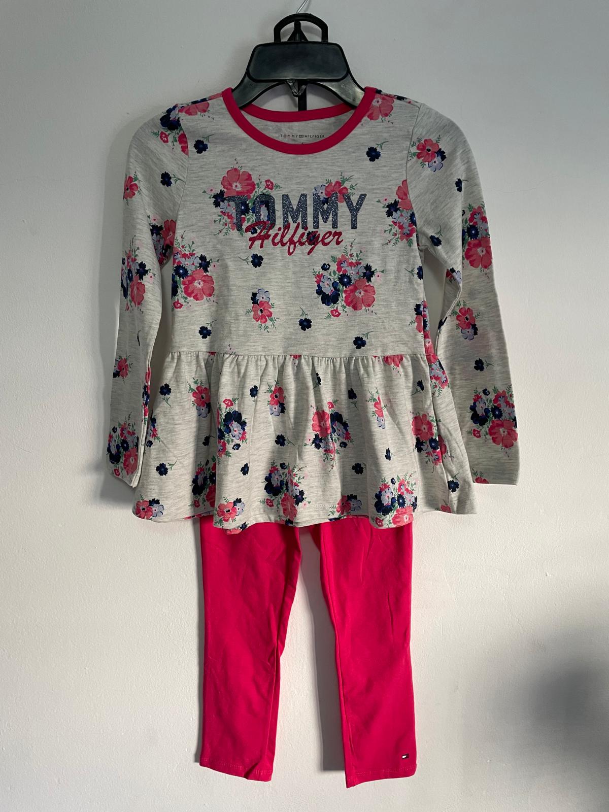 Conjunto Remera Y Calza Tommy Hilfiger Talle 6