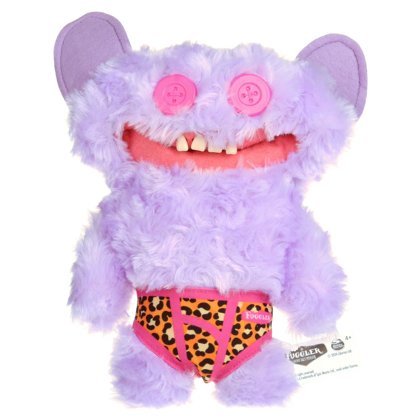 Peluche Fuggler Budgie Rin Rin Morado Zuru