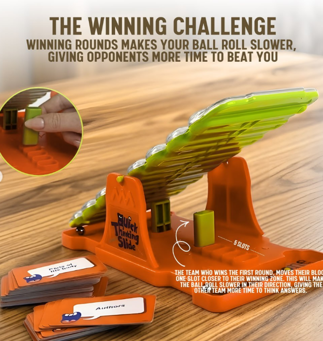 Juego De Mesa Quick Thinking Slide Habilidad