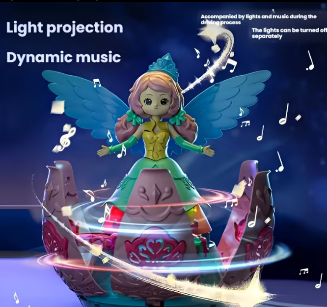 Muñeca Bailarina 360° Con Luz Y Sonido